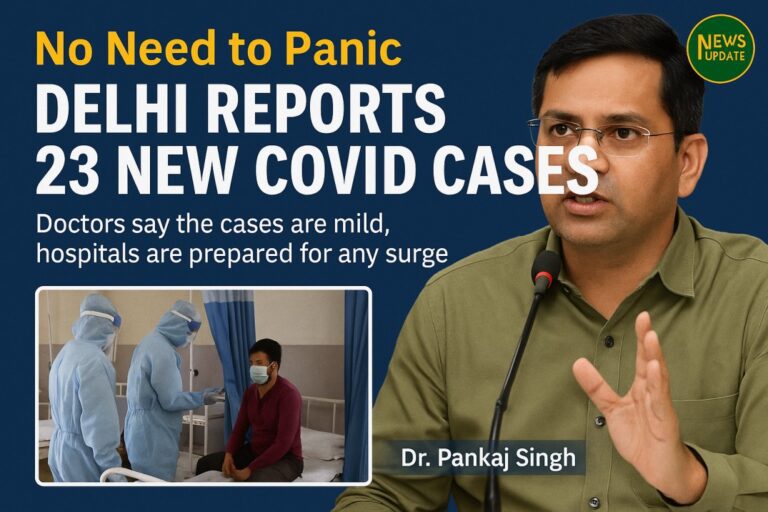Delhi Reports 23 New Covid Cases